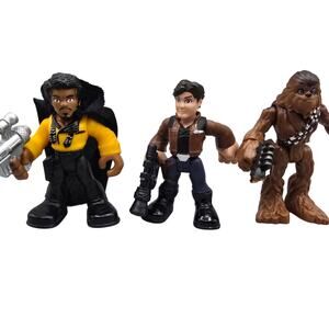 Star Wars Action Figure Set - Black, Brown, Yellow